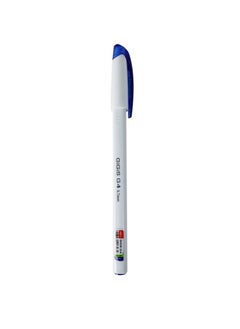 UNIMAX مجموعة أقلام حبر جاف G4 مقاس 0.7 مم، مكونة من 12 قطعة، باللون الأزرق  - Image 1