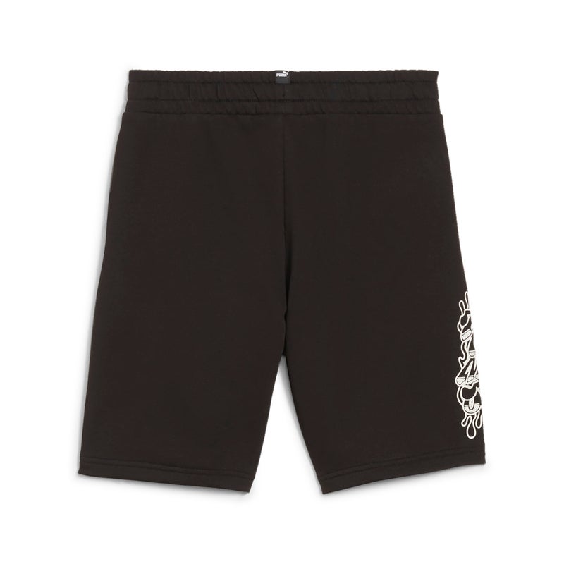 PUMA Essentials+ Mid 90s Boys Black Shorts - Image 5