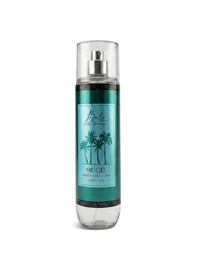 MOOD BALI BODY SPLASH 220ML - Image 1