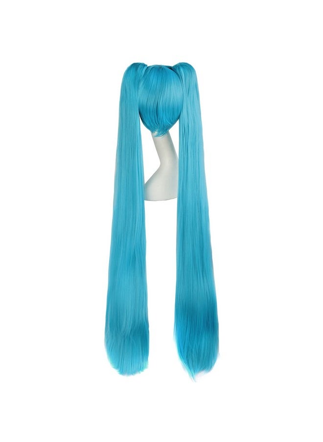 MapofBeauty Vocaloid Miku Blue 2 Ponytails Straight Long Party Costume 120cm Cosplay Wigs - pzsku/Z4B6664E4909E0F5B59F6Z/45/_/1741330022/03d1396f-37ea-4ed0-bf2a-5c236ecff797