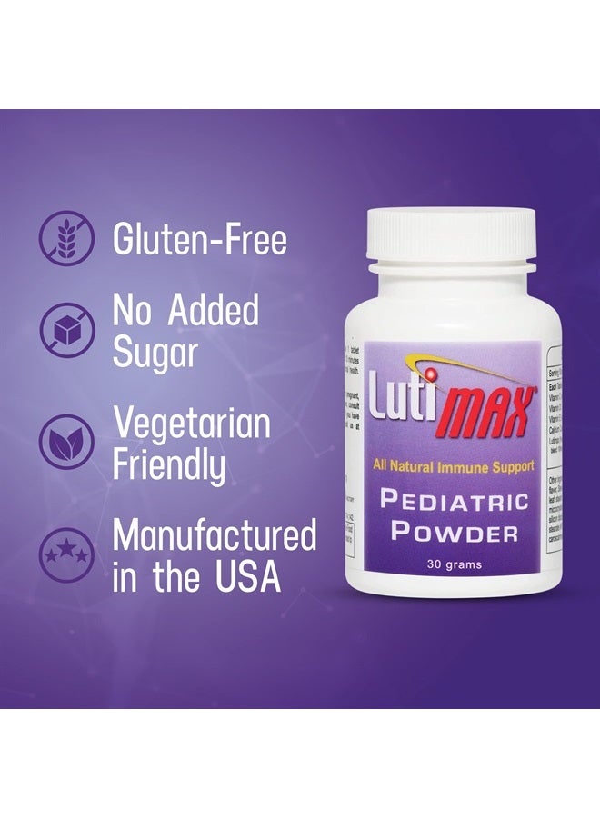 Luti Max Luteolin w/Rutin Pediatric Powder for Kids 30 gm 100 Servings - Immune & Nervous System Supplement - Muscle & Neuron Support - Anti-inflammatory - Natural Bioflavonoids - Gluten Free - Image 5