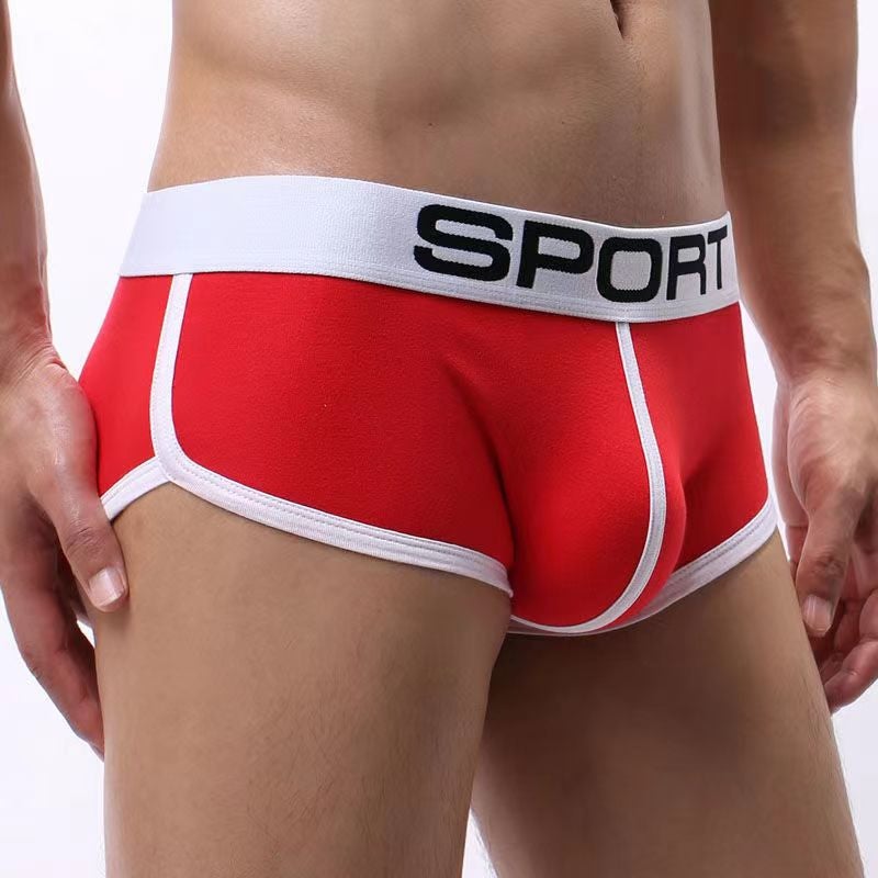 Trendy Mens Cotton Boxer Briefs Gray  - Image 5
