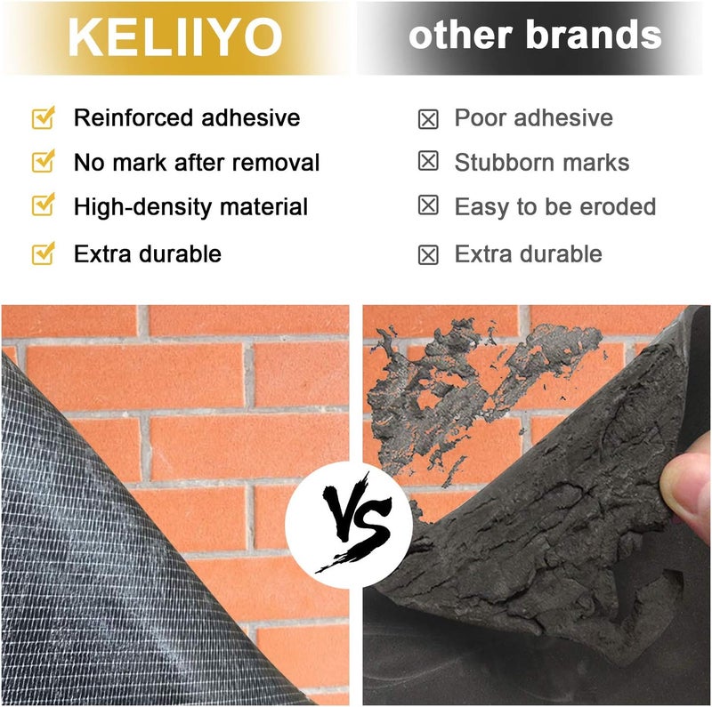 Keliiyo 4 PCS Garage Wall Protector Car Door Protector Garage Wall Guard for Car Doors Self Adhesive NBR Foam Garage Car Door Protector Anti-Collision for Warehouse Parking Assist - Image 4