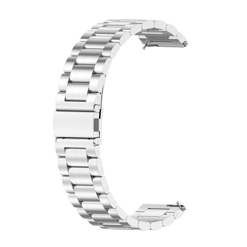erorex For Huawei Watch Gt4 41Mm Three Bead Stainless Steel Metal Watch Band(Silver) - Image 2