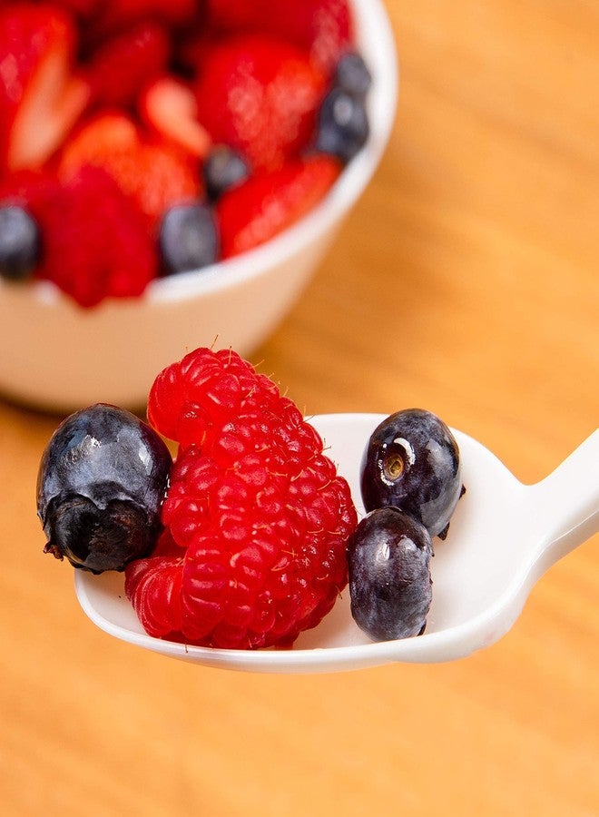 MAUI Heavy Duty Plastic Cutlery Combo Set, 100 Forks, 100 Spoons, Disposable - Image 4