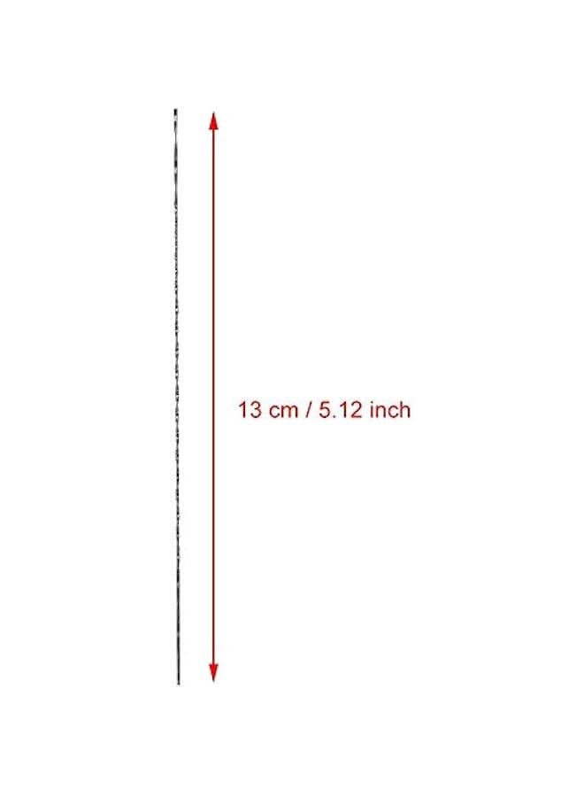 12 Pieces Scroll Saw Blades With Spiral Teeth Handle Jewelers Saw Scroll Saw Blades End Tip for Sawing Wood Cutting Metal Plastic Sculpting (4#)  - Image 5