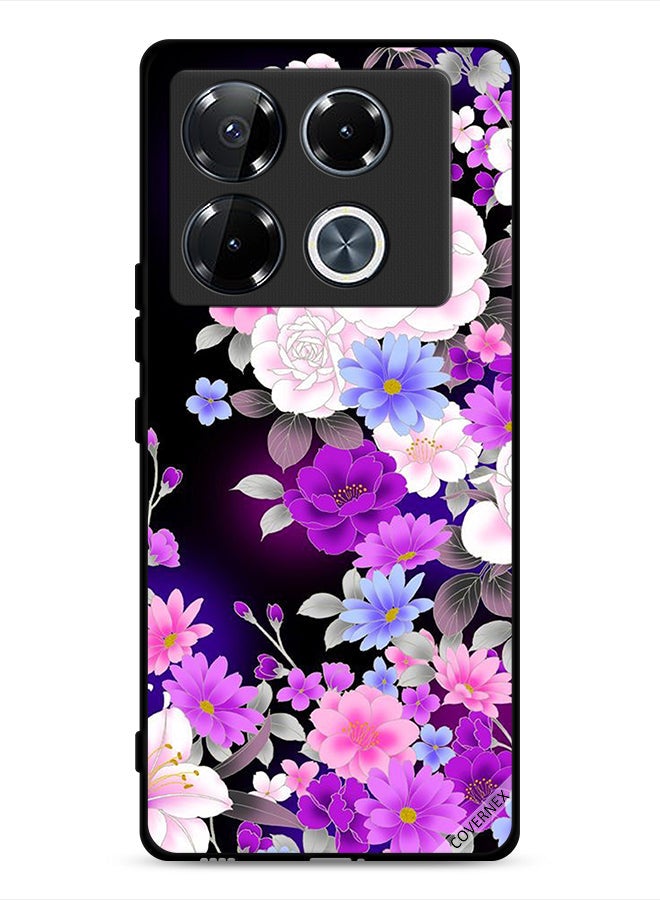 Covernex Infinix Note 40 Pro Plus 5G Protective Case Cover Mix Flowers - Image 1
