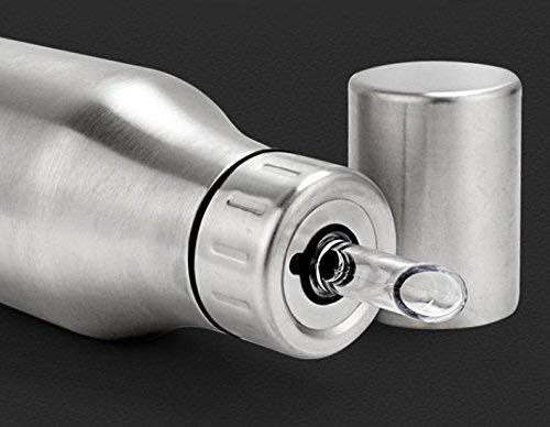 Gnanex Stainless Steel Olive Oil Dispenser Leak Proof Kitchen Oil Vinegar Cruet 1000 ML - Image 4