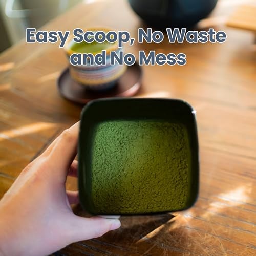 ANKOMN TeaVault Opaque Airtight Matcha Container – Loose Leaf Tea Storage Canister & Organizer for Freshness, Aroma & Flavor. Premium Storage for Matcha Powder, Tea Bags, Chai & Green Tea- 0.6 qt - Image 5