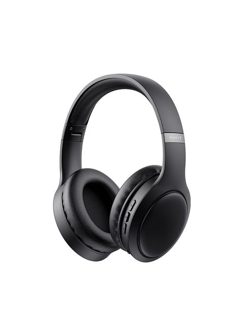 H628BT Wireless Headphones with Closed Ear Design and Noise Cancelling, Foldable Earphones with Lightweight Design and Longer Battery Life