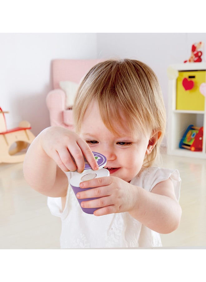 هيب هايب مجموعة وجبة الإفطار اللذيذة | ألعاب طعام خشبية وملعقة لوجبات الصباح التخيلية | لعبة لعب أدوار للأطفال من سن 3 سنوات فما فوق - Image 3