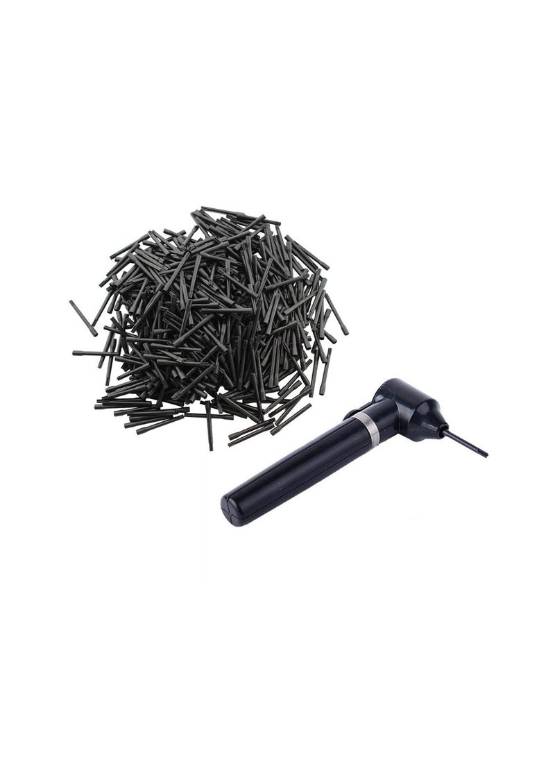 خلاط الوشم الكهربائي مع 100 قطعة العصي الصباغ الصباغ المحرض الوشم خلاط أداة وشم على شكل رسوم للجسم اكسسوارات - Image 1