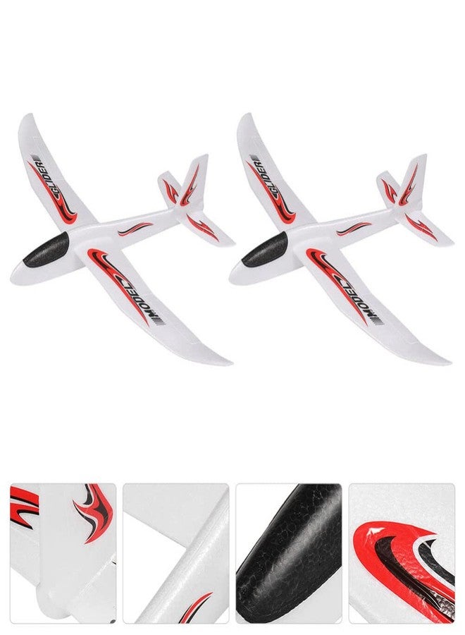 Alasum Hand Throwing Plane, Foam Glider Airplane Toy, 39 inch Throwing Foam Plane Catapult Flying Plane Model Toy for Outdoor Sports Toys Birthday Gifts for Boys Girls, (2PCS) - Image 5