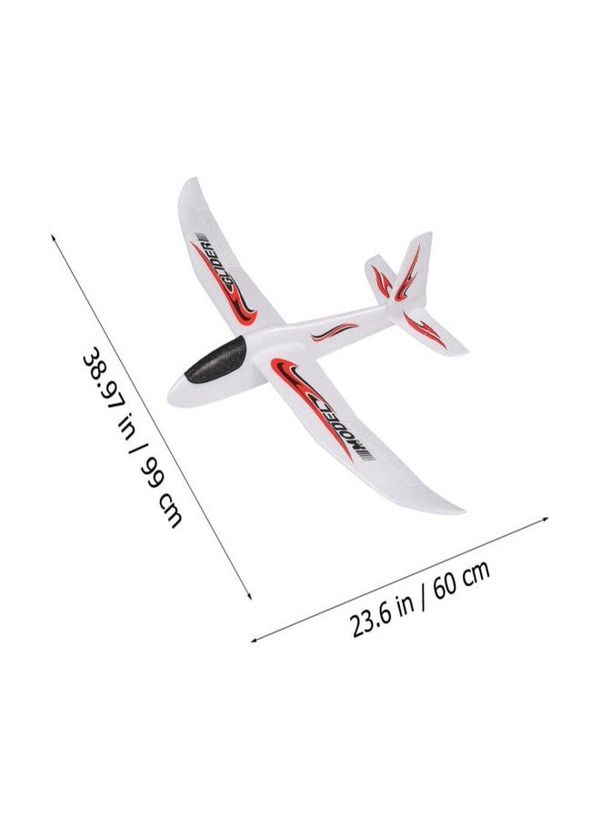 Alasum Hand Throwing Plane, Foam Glider Airplane Toy, 39 inch Throwing Foam Plane Catapult Flying Plane Model Toy for Outdoor Sports Toys Birthday Gifts for Boys Girls, (2PCS) - Image 3