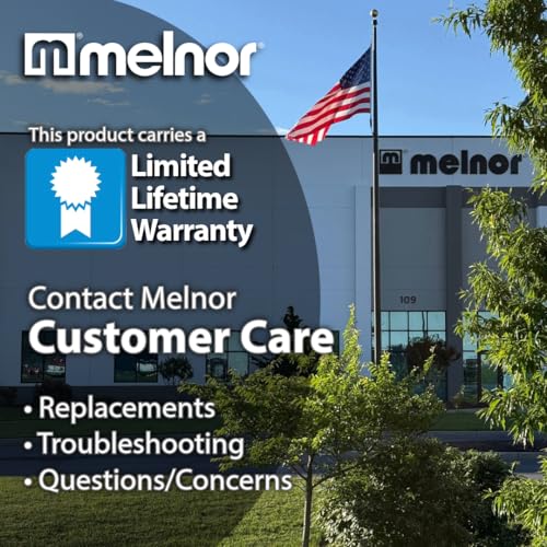 Melnor 65137AMZ MiniMax Turbo Oscillating Sprinkler on Step Spike, 4000 sq. ft., 4-Way Adjustable, Quick Connect Bundle, Yellow - Image 4