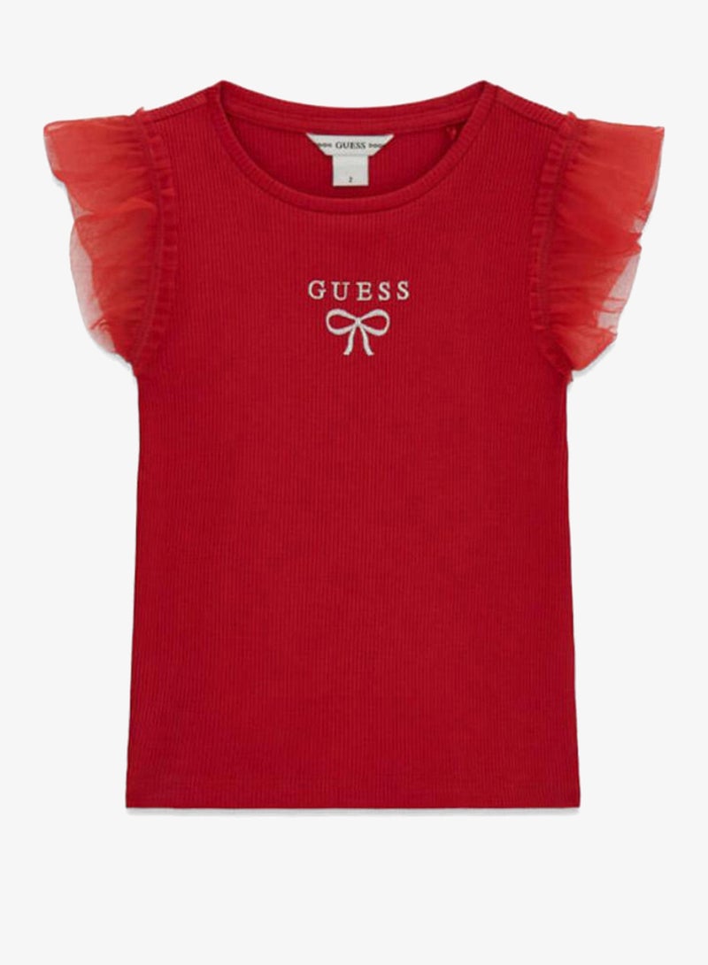GUESS Infant Graphic Crew Neck T-Shirt - Image 1
