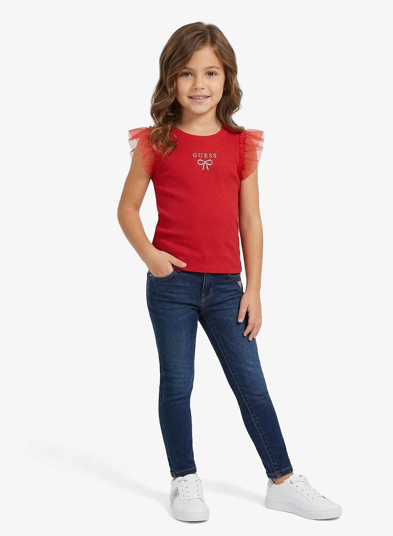 GUESS Infant Graphic Crew Neck T-Shirt - Image 1