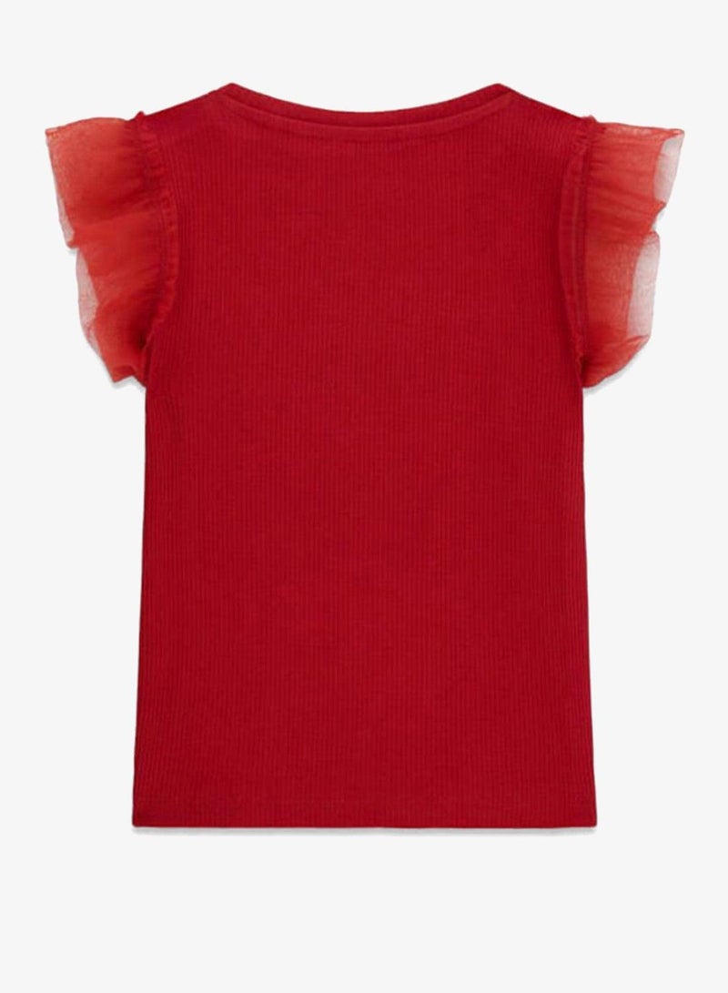 GUESS Infant Graphic Crew Neck T-Shirt - Image 3