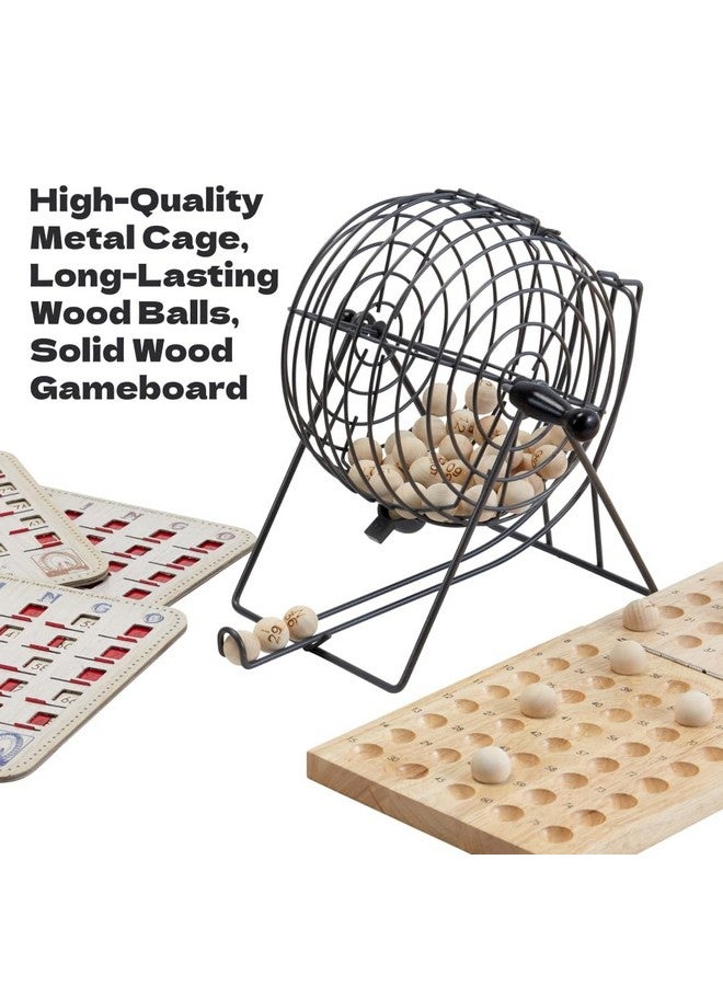 Front Porch Classics State Fair Bingo Deluxe Edition Craftsmanship For An Authentic Retro Style Experience Intergenerational Fun For Friends And Family 10X11X14 In - Image 3