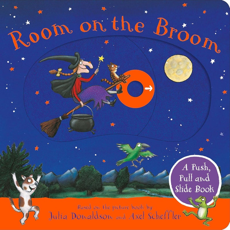 Room on the Broom: A Push, Pull and Slide Book: The perfect Halloween gift for toddlers - Image 1