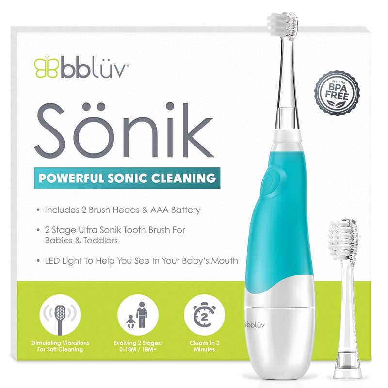 bblÃ¼v - Sönik - 2 Steps Baby Toothbrush - Image 1