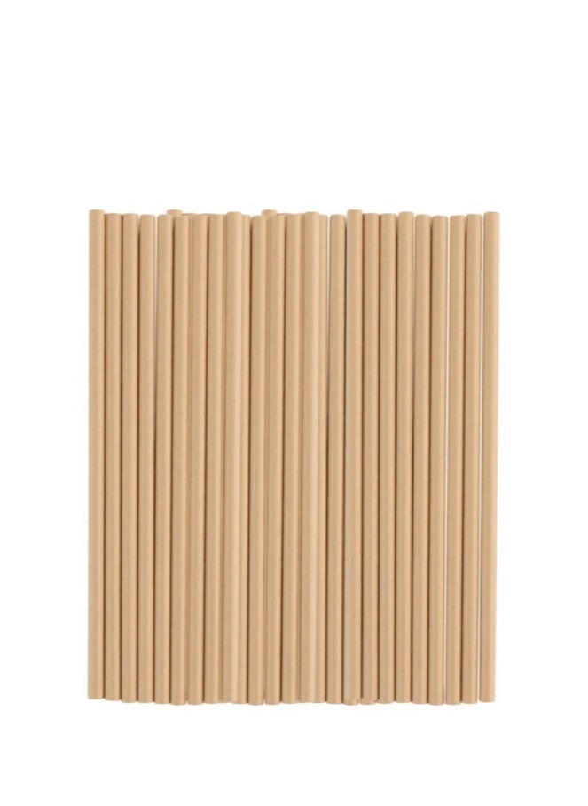 230PCS Set of 100 Disposable Spoons, 60 Disposable Forks, and 40 Disposable Knives. Plus, Receive a Gift of 30 Disposable Paper Straws. This 100% Natural Wooden Disposable Cutlery et is Eco-Friendly