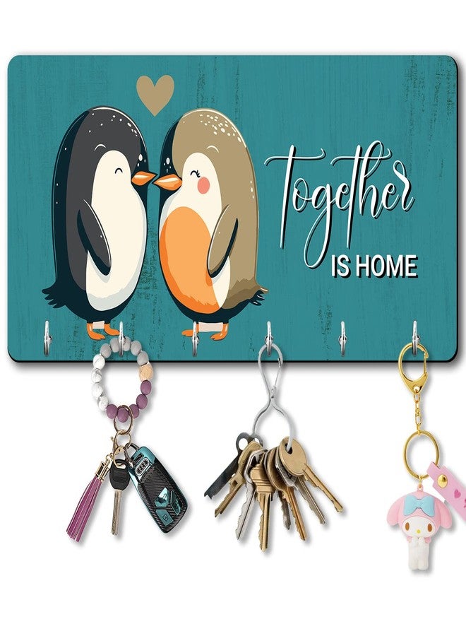 HOTHOUSE Welcome Unique Stylish Modern Wooden Key Holder - D (Key Holder 4) - Image 1