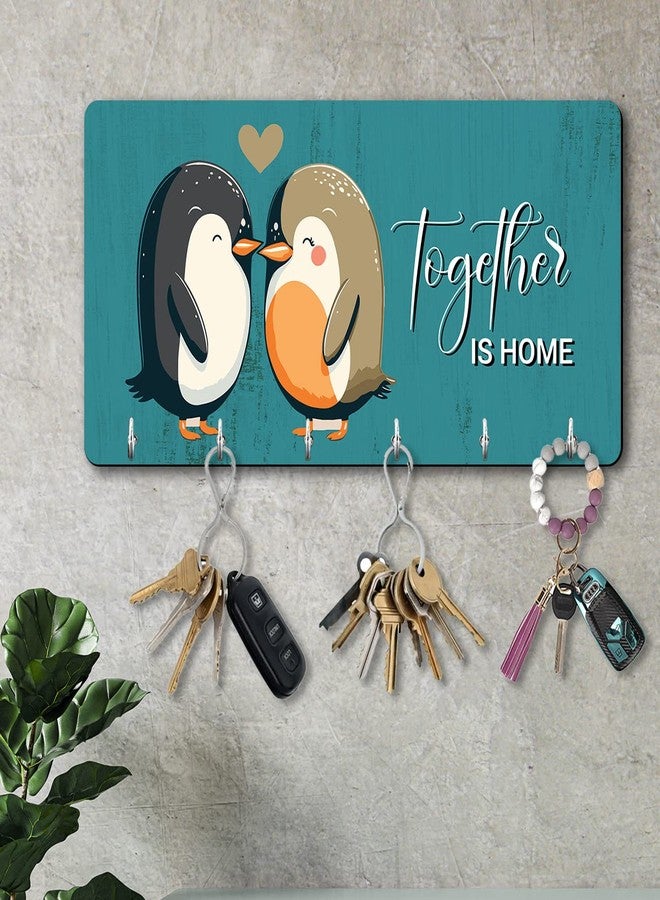 HOTHOUSE Welcome Unique Stylish Modern Wooden Key Holder - D (Key Holder 4) - Image 3