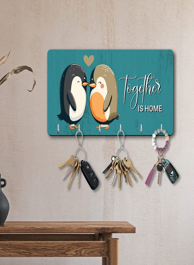 HOTHOUSE Welcome Unique Stylish Modern Wooden Key Holder - D (Key Holder 4) - Image 2