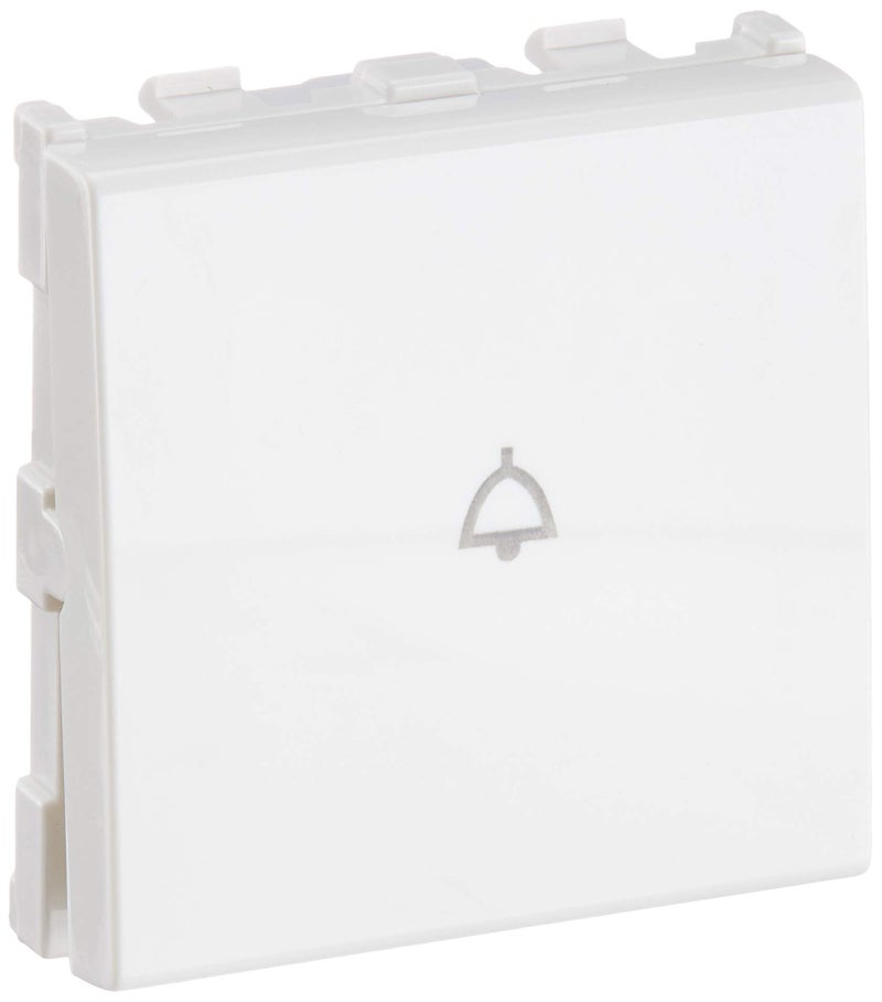 Anchor by Panasonic 66203 Roma Urban Modular 2M 10A V0 Grade Polycarbonate Bell Push Switch (White, Pack of 10) - Image 5