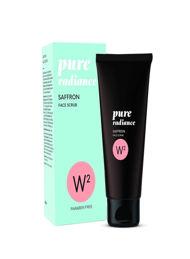 دبليو2 مقشر الوجه بالزعفران من W2 Why Wait Pure Radiance | يقشر خلايا الجلد الميتة، ويفتح لون البشرة ويوحده بمكونات طبيعية | مناسب لجميع أنواع البشرة (عبوة 50 غرام) - Image 1