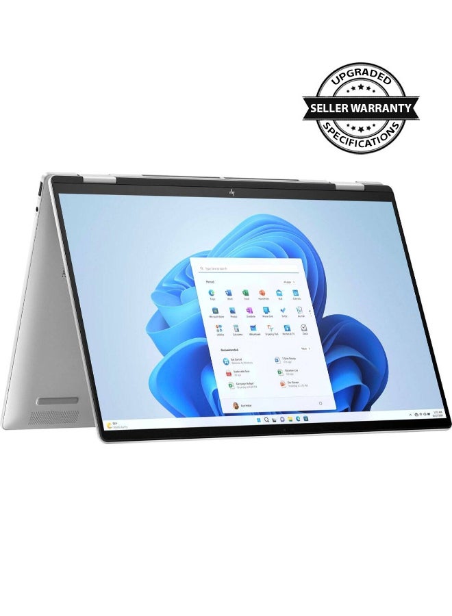 HP كمبيوتر محمول Envy x360 16-ac0023dx 2 في 1 بشاشة مقاس 16 بوصة ومعالج Core Ultra 7 155U وذاكرة وصول عشوائي 16 جيجابايت ومحرك أقراص SSD سعة 1 تيرابايت وبطاقة رسومات Intel UHD ونظام تشغيل Windows 11 Home - Image 1