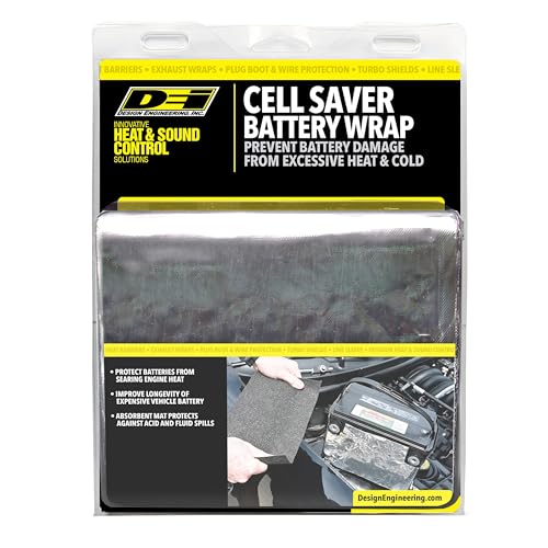 Design Engineering Cell Saver Battery Insulation Kit – High-Performance Thermal Protection for Automotive and Marine Batteries, Reduces Heat Damage and Improves Battery Life - Image 3