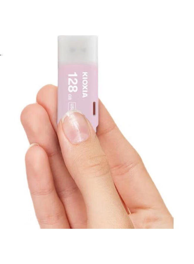 Kioxia 128Gb Usb Flash Drive, U301 Falcon Flash Series, Pink, Usb3.2 Interface, New Color Scheme, Stylish And Portable, For Office, Study, Car Entertainment, Compatible With Apple Systems - Image 2