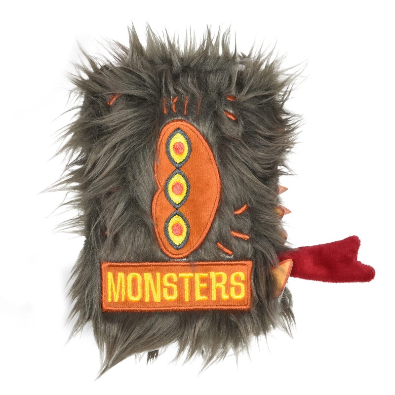 Harry Potter Monster Book Crinkle Pet Toy | Monster Book Dog Toy Version | Fuzzy and Crinkly Dog Toy Inspired by Wizarding World | Multisensory Dog Toy Plush - Image 1