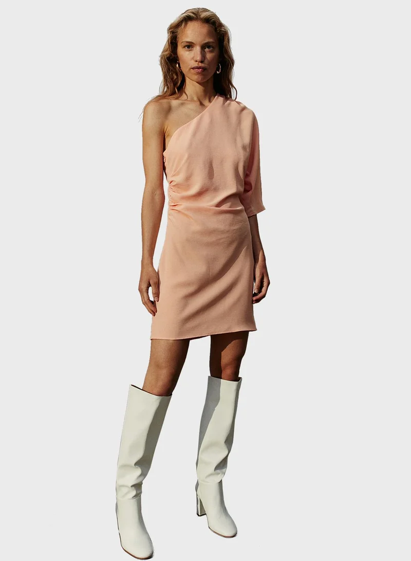 H&M Asymmetric Mini Dress
