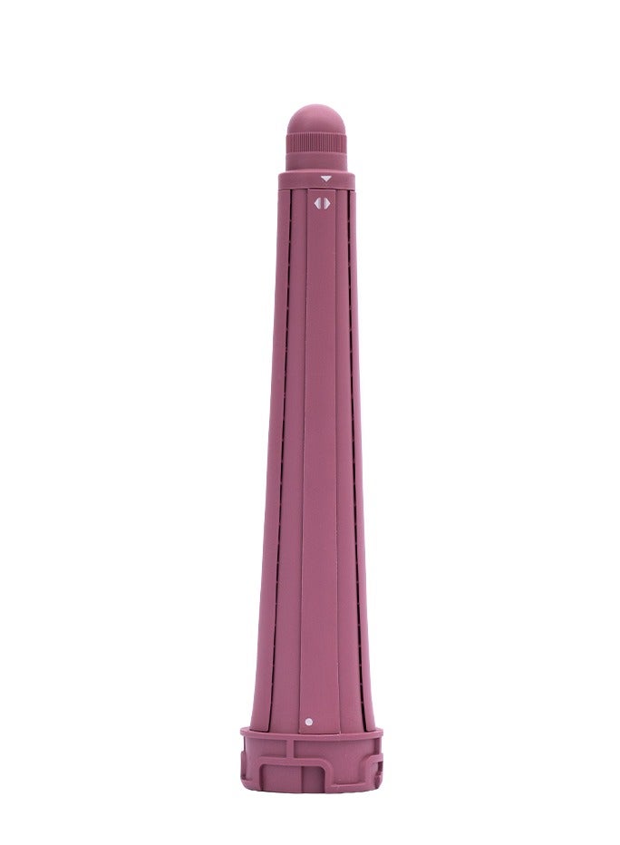 Clara Multi Styler Add-On Attachment - DuoCurl Hair Curler R & L (Pink) – Dual Direction Curling Wand for Effortless Waves pink - Image 1