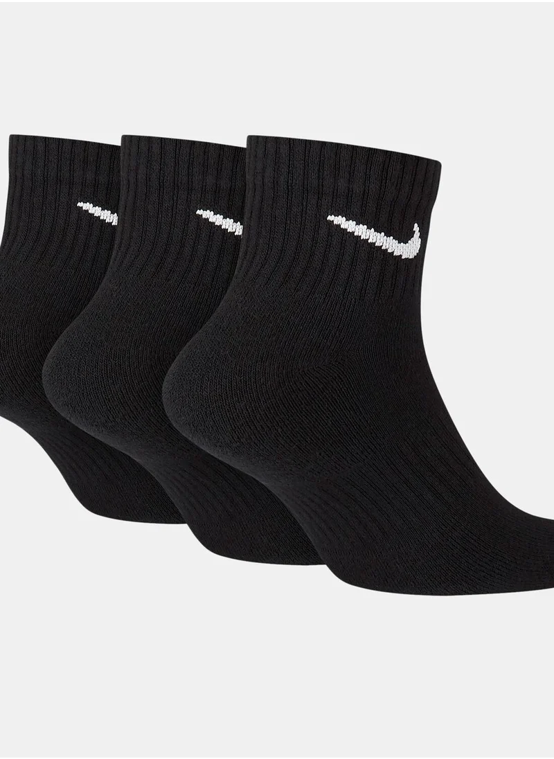 Nike Everyday Cushioned Training Ankle Socks (3 Pairs)