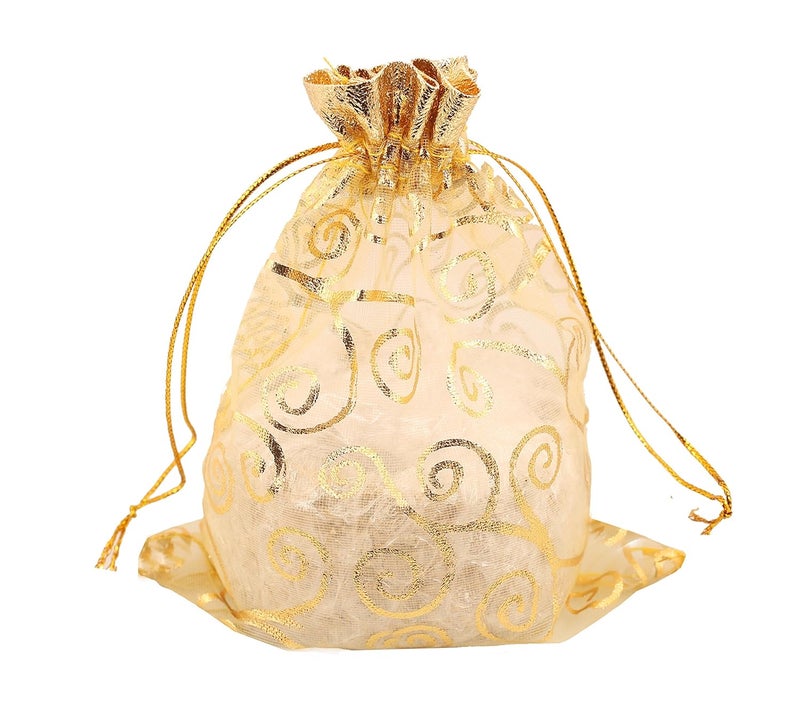 Touchstone Alloy Metal Traditional Indian Kundan Look Toe Rings in Gold Tone for Women - Image 3