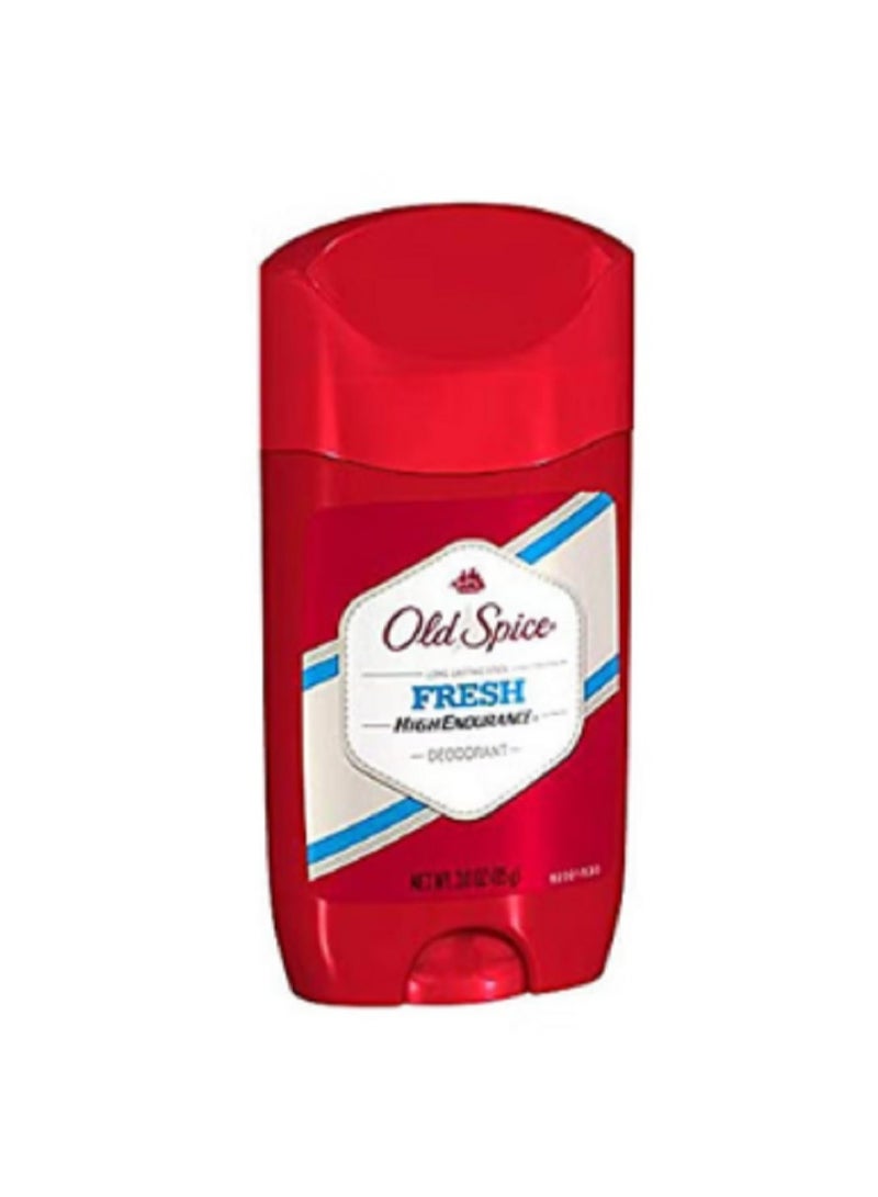 أولد سبايس مزيل عرق برائحة منعشة للرجال، أحمر، 85 جرام