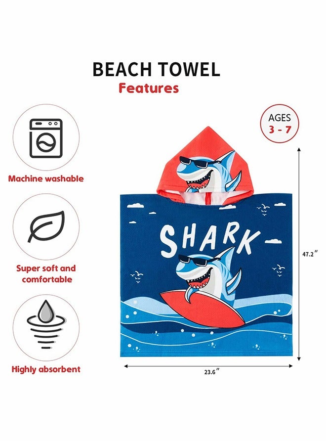 سيوسي طفل منشفة حمام الشاطئ منشفة حمام الشاطئ الطفل سميكة مع غطاء من البلاستيك منشفة حمام الشاطئ الفتيان والفتيات أنعم التفاف حمام منشفة حمام الطفل بابي 3-7 سنوات من العمر الأطفال - Image 2