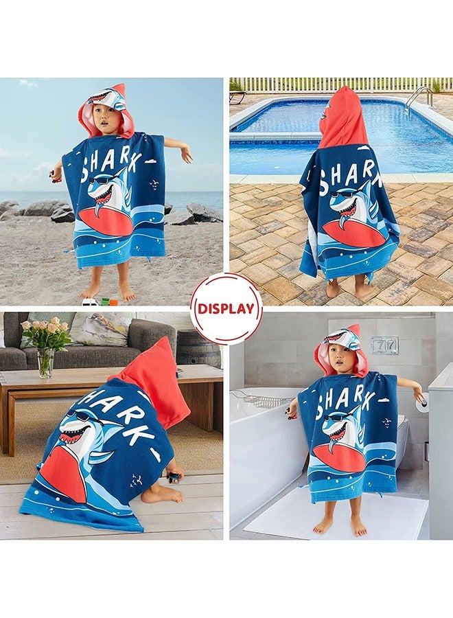 سيوسي طفل منشفة حمام الشاطئ منشفة حمام الشاطئ الطفل سميكة مع غطاء من البلاستيك منشفة حمام الشاطئ الفتيان والفتيات أنعم التفاف حمام منشفة حمام الطفل بابي 3-7 سنوات من العمر الأطفال - Image 5