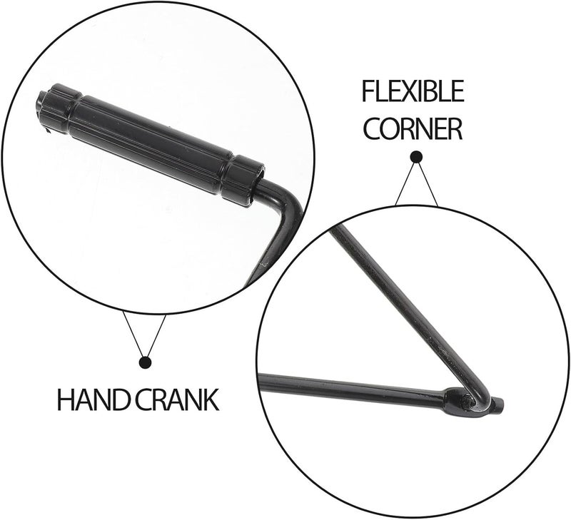 Heavy Duty Scissor Jack Handle Wrench Extended Crank Tool for Car SUV Van Portable Tire Changing Kit with Ratchet Lifter for Automotive Repair Random Color Random Color - Image 3