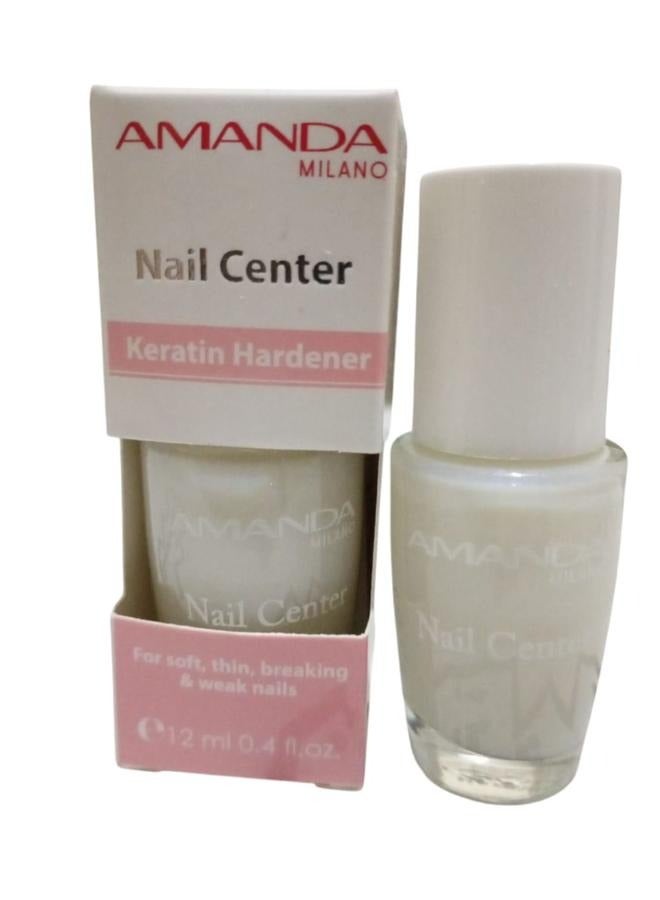أماندا ميلانو نيل سنتر  مستحضر مقوي الكيراتين للأظافر 12مل. - Image 1