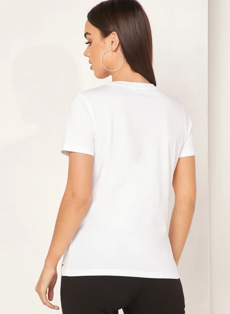 TOMMY HILFIGER Crew Neck Logo T-Shirt
