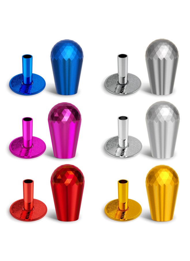General Boxing Fighter/QANBA Prism American Electroplating Oval Ball Head Rocker Accessories Prism Electroplating Rocker Ball-Product Color:Boxer Prism Rocker Ball-electroplated Purple  - Image 4