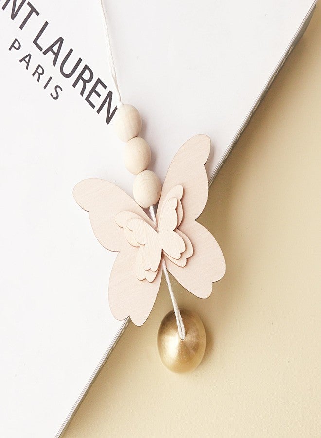 Afiaiwei Butterfly Hanging Bell for Door Opening - Good Luck Decoration for Entrance, Window, and Wall - Wind Chime Home Decor - Image 4