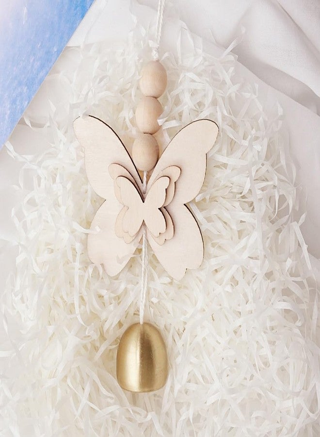Afiaiwei Butterfly Hanging Bell for Door Opening - Good Luck Decoration for Entrance, Window, and Wall - Wind Chime Home Decor - Image 5
