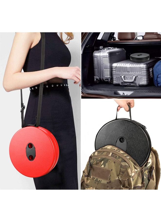 PADOM Upgrade Version Portable Telescoping Stool Retractable ，It Can Be Bearing 180Kg, Hight Adjustable Easily, Folding Stool For Garden Camping Stools Fishing Hiking Traveling Bbq, Patent Design - Image 5