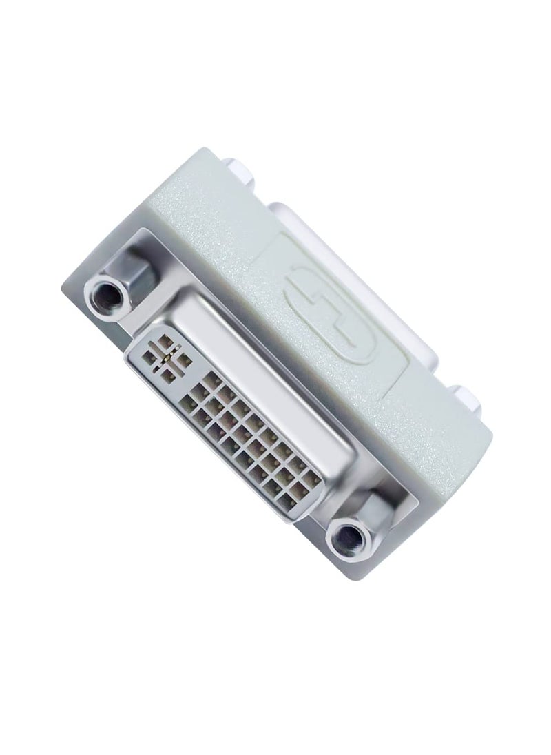 DTech DTECH DVI Adapter Female to Female DVI-I to DVI-I Coupler to Extend Monitor Cable Compatible with PC Desktop Computer Monitor Projector  - Image 5